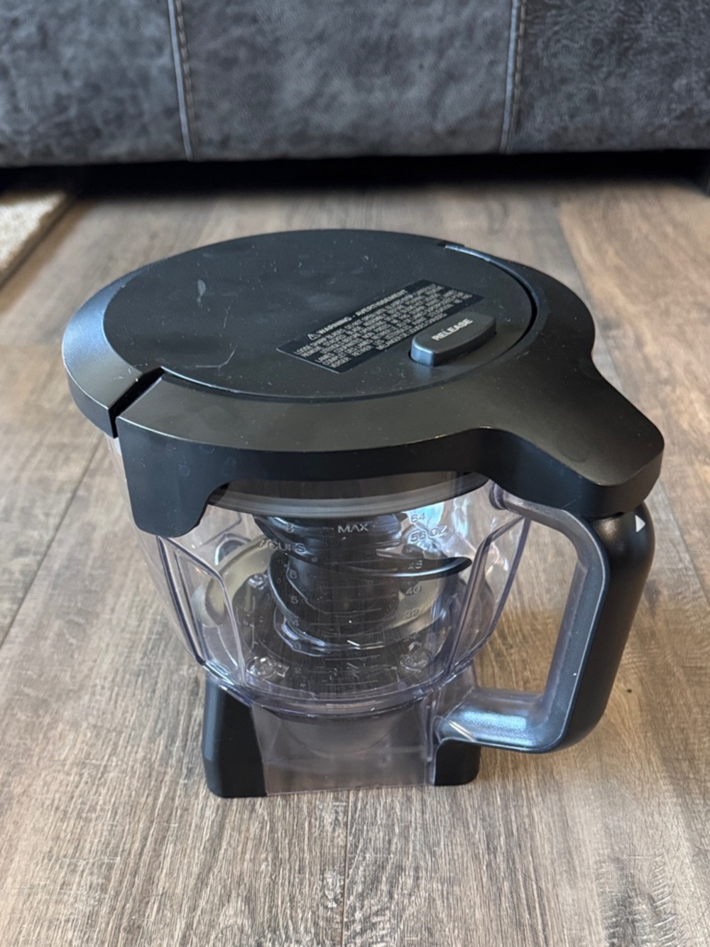 Ninja 64 oz Food Processor Bowl with Blade and Cover. Replacement set.